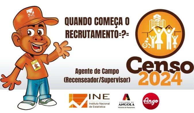 Censo 2024: Recrutamento para Agentes de Campo (Quando comença o Concurso Público INE?)