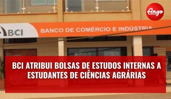 BCI atribui bolsas de estudos internas a estudantes de ciências agrárias