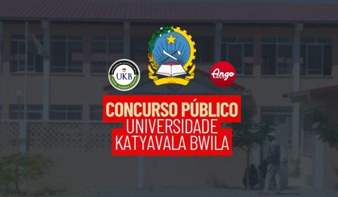 Concurso Público para DOCENTE e Investigador Científico: UNIVERSIDADE KATYAVALA BWILA